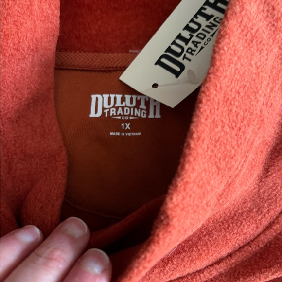 NWT Duluth Trading Co. Women's Plus Frost Lake Tunic Burnt Brick - Size 1X - Picture 7 of 10